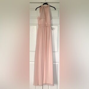 IEENA for MACDUGGAL gown, size:6, blush